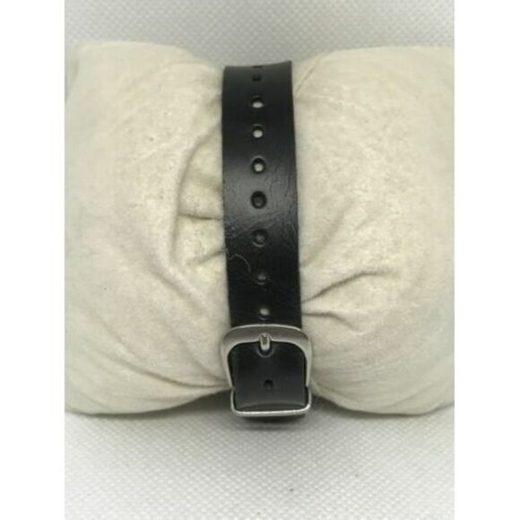 Fossil ES4099 Jacqueline Womens Black Leather Analog Wine Dial Quartz Watch Ff22 - Picture 2 of 9